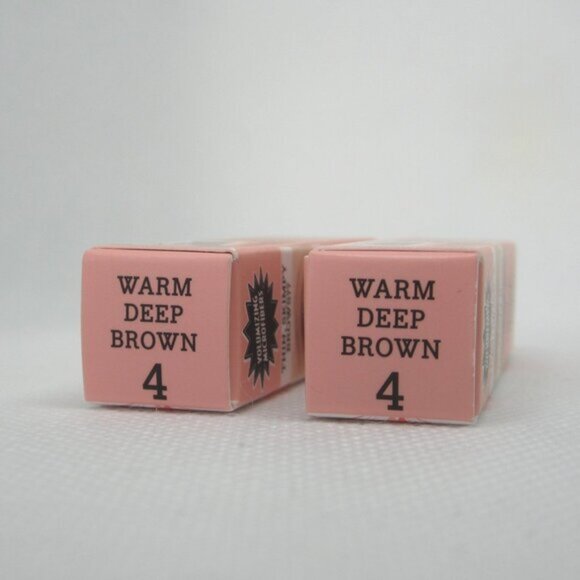 Benefit Gimme Brow+ Brow Volumizing Fiber Gel Warm Deep Brown mini, lot of 2 - Picture 3 of 5